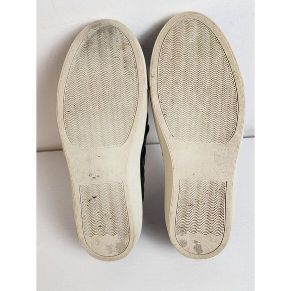 Steve Madden Women's Quilted Slip on Black Loafers Size 8M - Picture 7 of 7